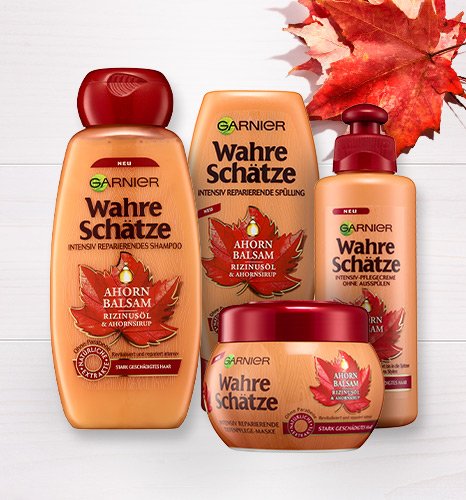 Wahre Schätze Ahorn Rizinus - Produktabbildungen